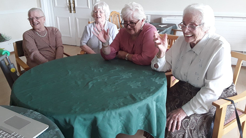 Stories By Phone In Care Homes